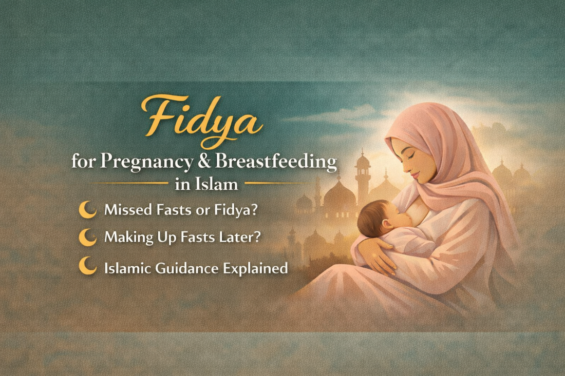 Fidya for pregnancy and breastfeeding in Islam explaining missed Ramadan fasts, Qada, and Islamic guidance for mothers