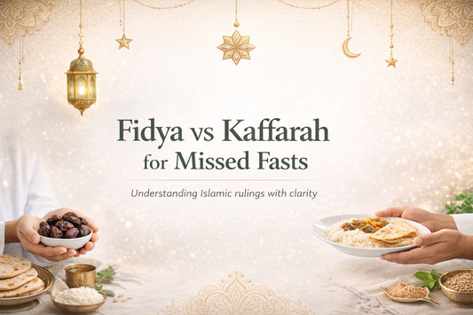 Fidya vs Kaffarah for missed Ramadan fasts explained through Islamic charity and fasting guidance